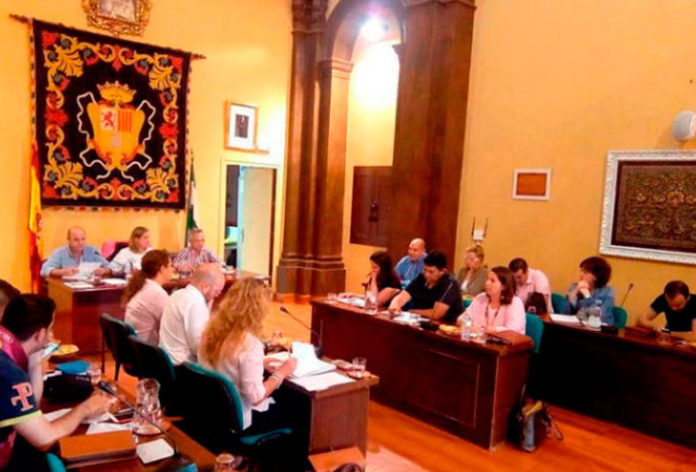 pleno municipal del Ayuntamiento de Ubrique