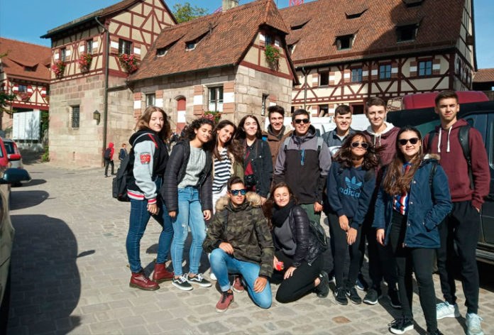 Alumnado intercambio Nuremberg