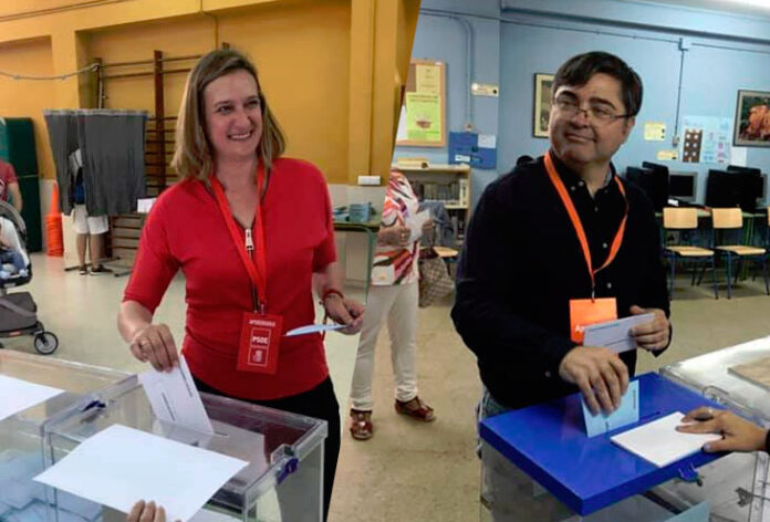 Isabel Gómez y Jorge Oliva